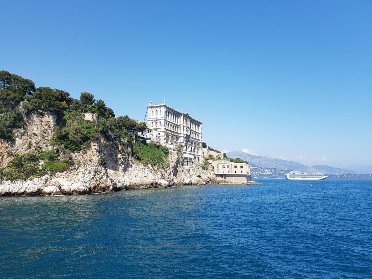 Plein Coeur De Monaco, A 300 Metres A Pied Du Port De Monaco, 4 Pieces Dans Des Escaliers Vue Mer Exceptionnelle Exteriér fotografie